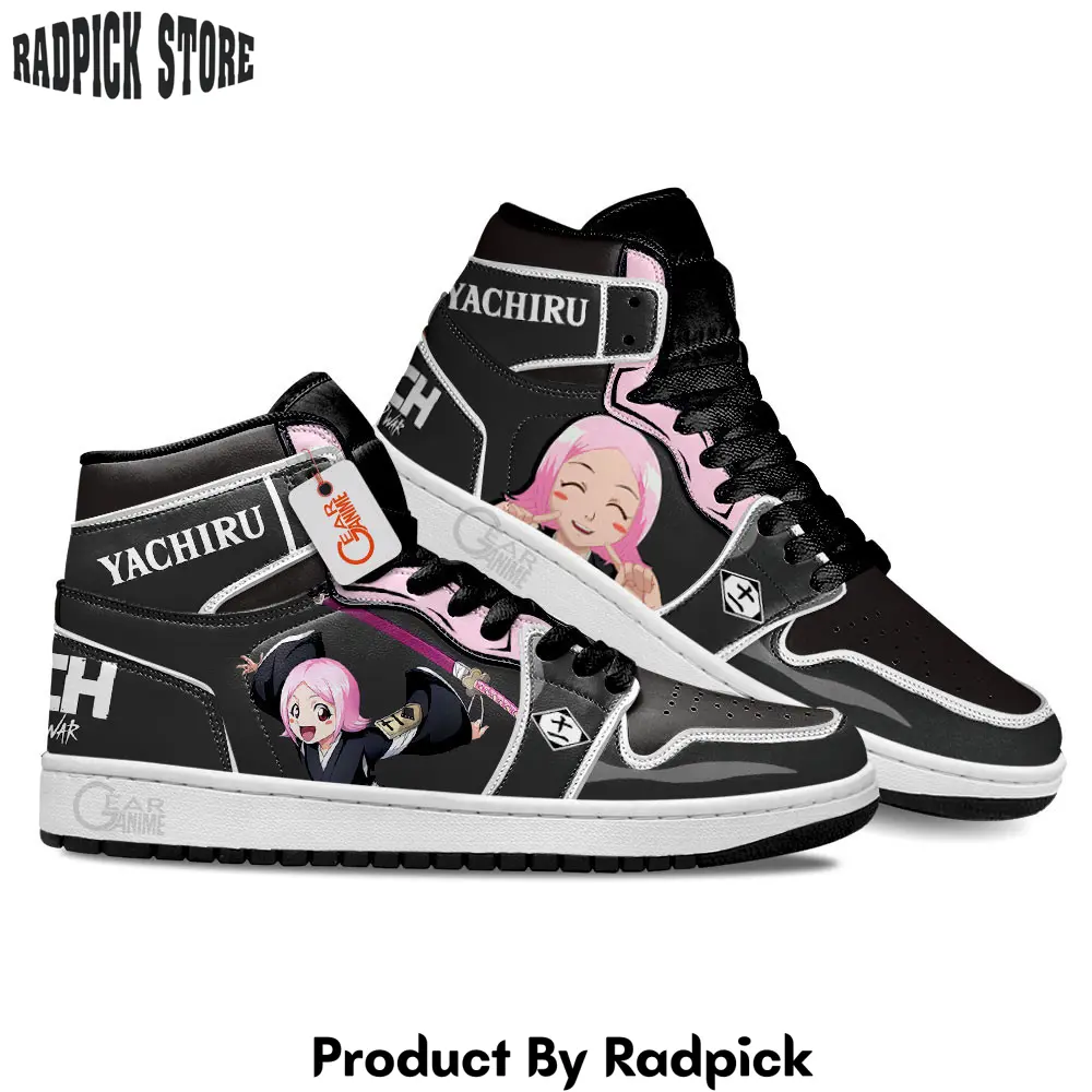 Yachiru kusajishi air jordan high top sneakers anime  rp0357968